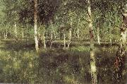 Birch Plantation Isaac Levitan